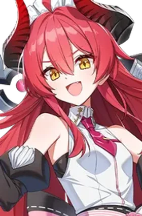 Scarlet portrait